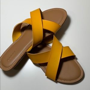 Yellow summer slides